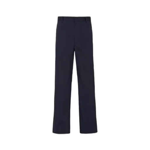 Stretch poplin pants