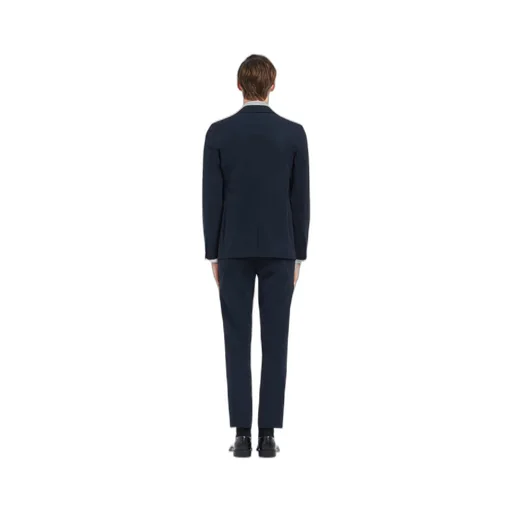 Technical fabric single-breasted suit