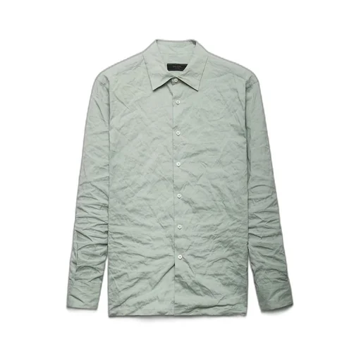 Technical cotton shirt