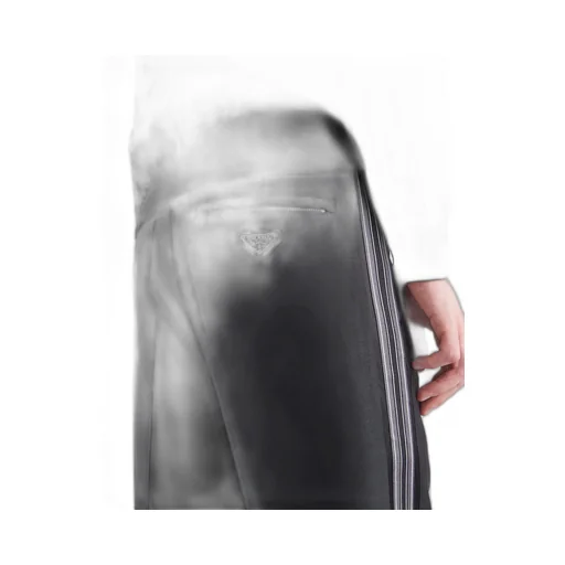 Wool and mohair pants