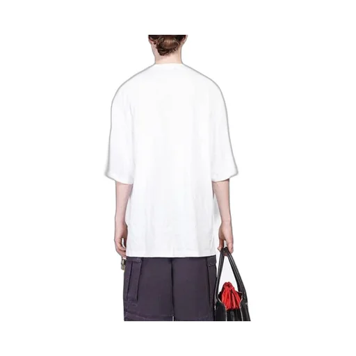 Word Printing Round Neck T-Shirt