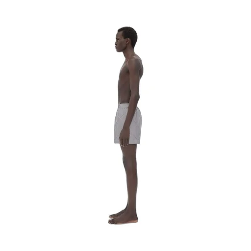Cotton And Nylon Intreccio Swim Shorts