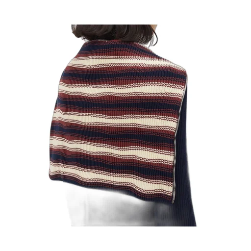 Cotton Striped Cardigan