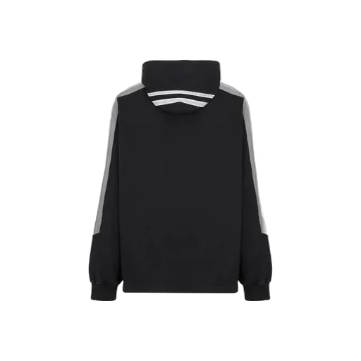 Sporty B Striped SLeeve Hoodie Oversized