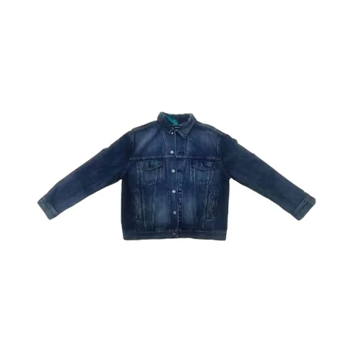 Back Logo Denim Jacket