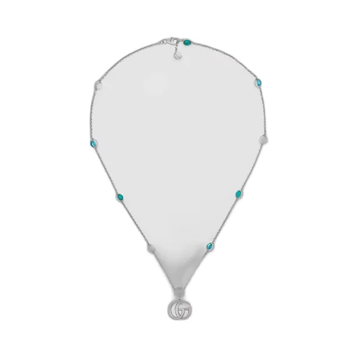 Double G mother of pearl necklace