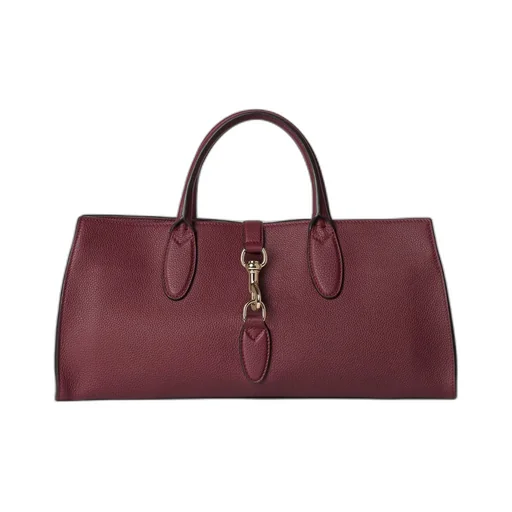 Medium tote bag with hook closure