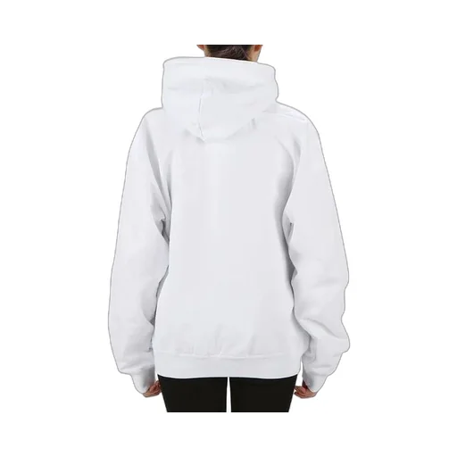 Classic Logo hooded Long Sleeves Hoodie White