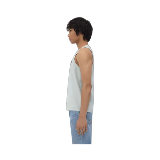 Jersey Rib Leather Tank Top