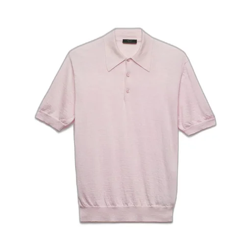 Cashmere polo shirt