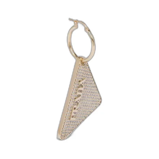 Crystal Logo Jewels left earring
