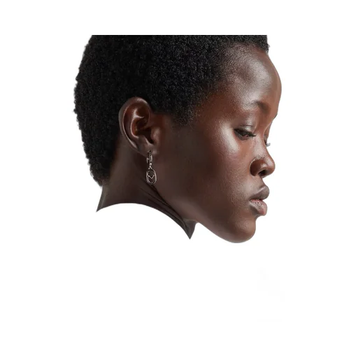 Metal earrings