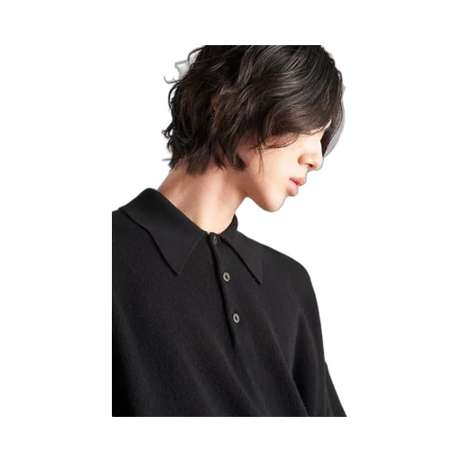Cashmere polo shirt