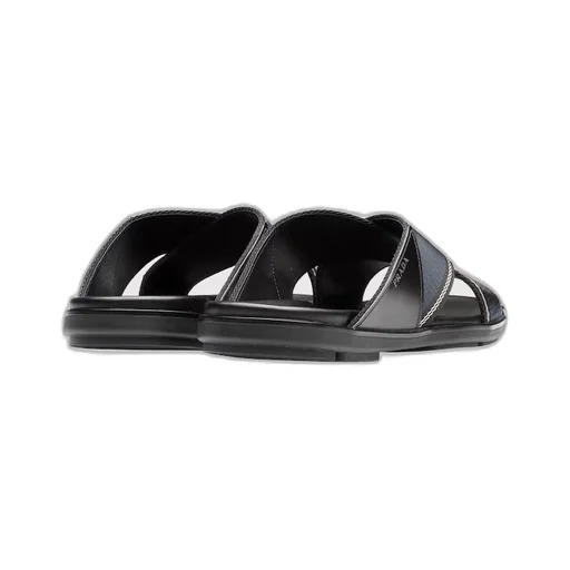 Leather and Re-Nylon sandals