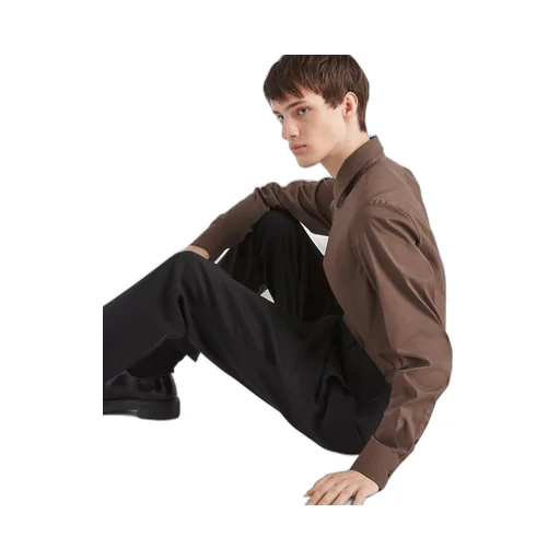Stretch cotton shirt
