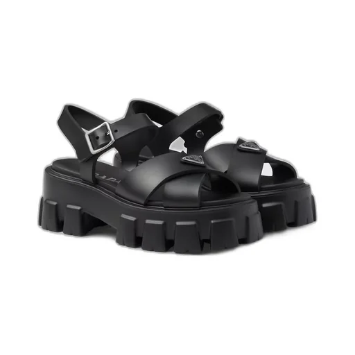 Monolith rubber sandals