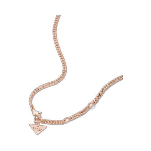 Eternal Gold pendant necklace in pink gold with diamonds and mother-of-pearl