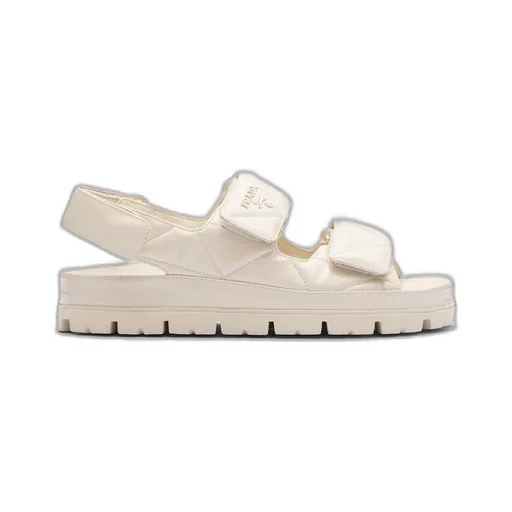 Patent leather sandals