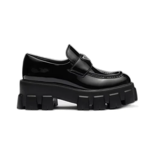 Monolith patent leather loafers