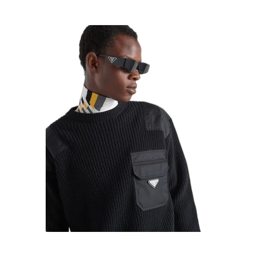 Wool and Re-Nylon sweater