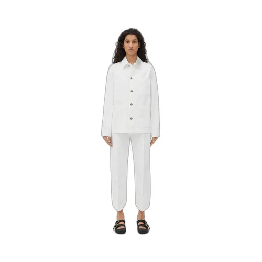 White Denim Jacket