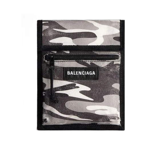 Explorer Small Pouch With Strap Camo Print 