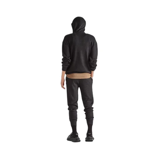 Cashmere knit zipper hoodie