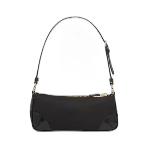 Re-Edition 2002 Re-Nylon and brushed leather shoulder bag