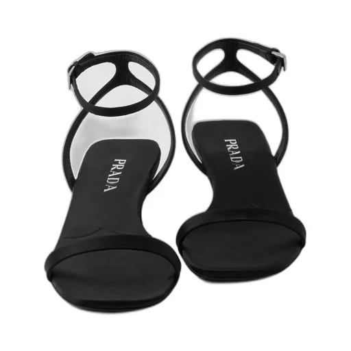 Satin sandals