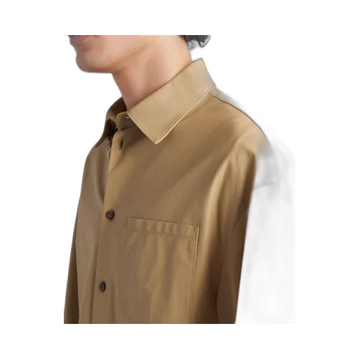Leather shirt