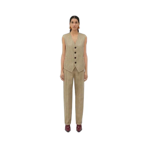 Prince Of Wales Wool Gilet