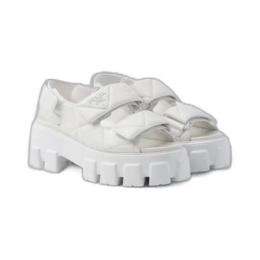 Monolith nappa leather sandals