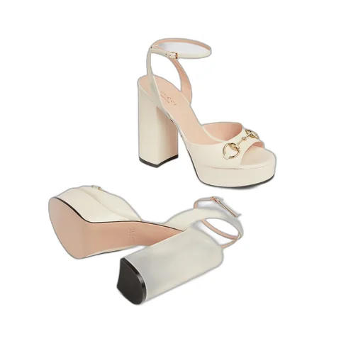 Women's Horsebit platform sandal