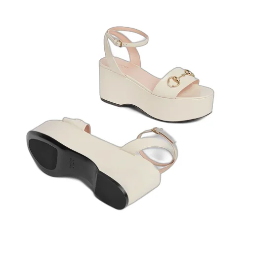 Women's Horsebit flatform sandal