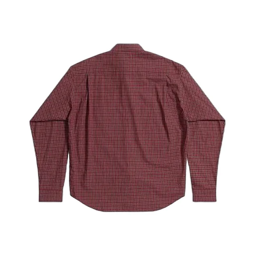 Plaid Long Sleeve Shirt Large Fit