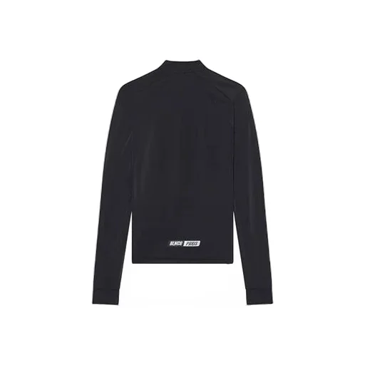 Slim Fit Sports Long Sleeves Black
