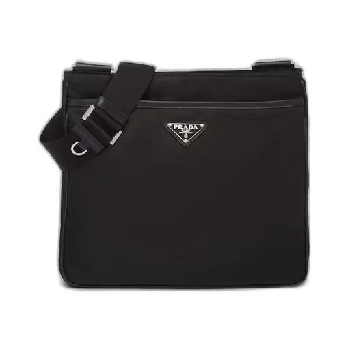Re-Nylon and Saffiano shoulder bag