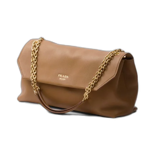 Medium leather shoulder bag