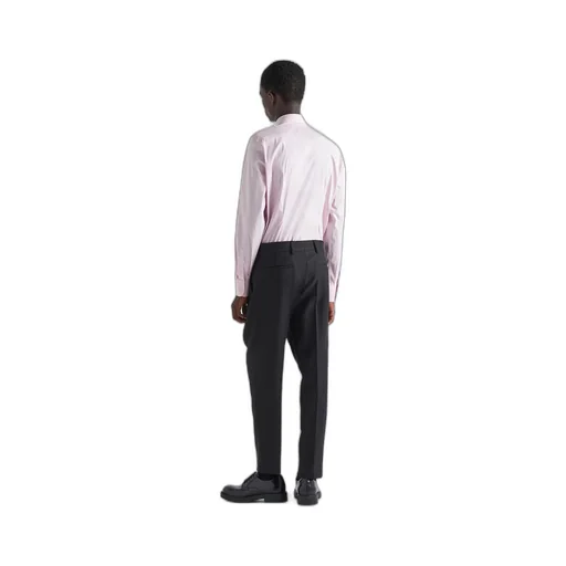 Stretch cotton shirt