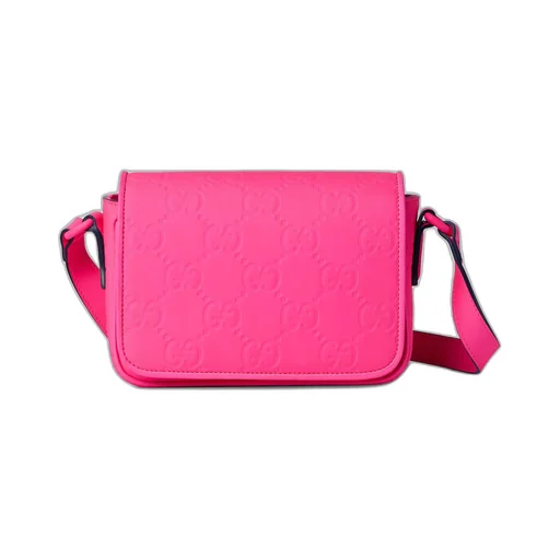 GG rubber-effect super mini bag