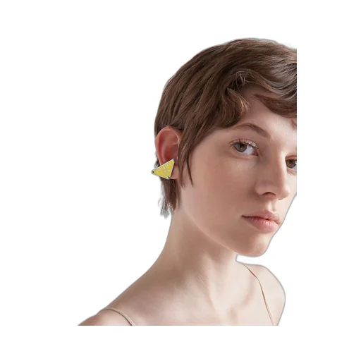 Prada Symbole single right earring