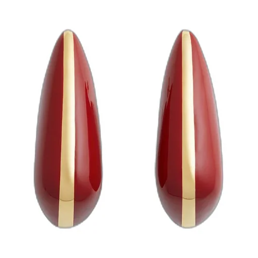 Large Fin Earrings