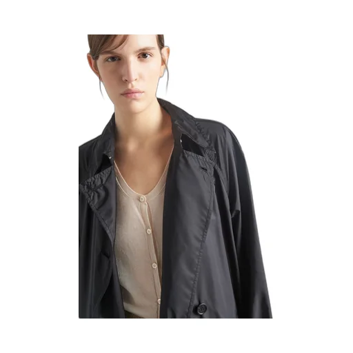Light Re-Nylon trench coat