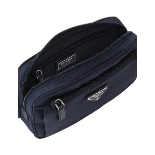 Re-Nylon and Saffiano leather belt bag