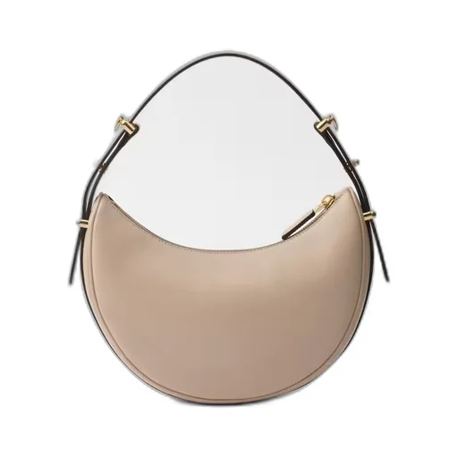 Prada Arqué leather shoulder bag