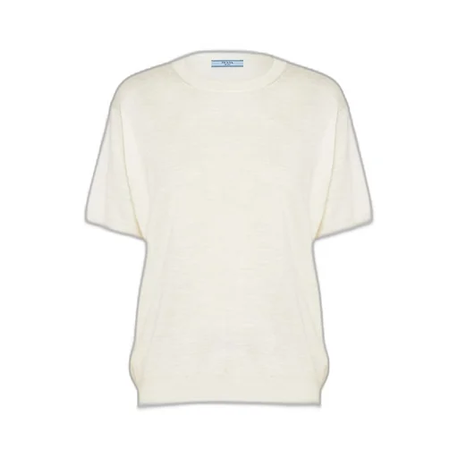 Silk crew-neck sweater
