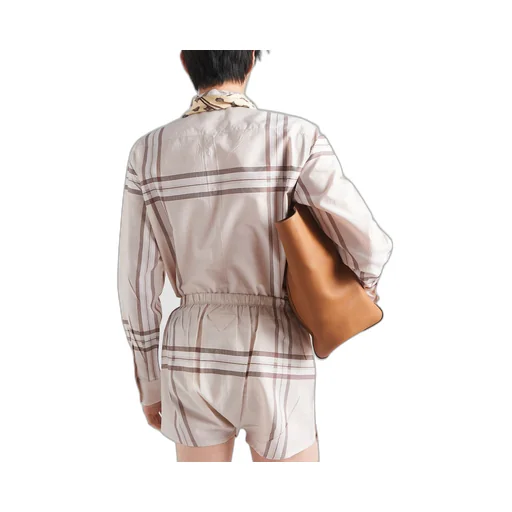 Checked cotton shirt