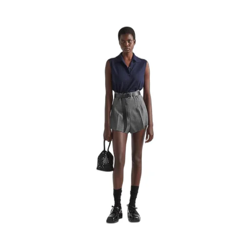 Re-Nylon embroidered mini-bag