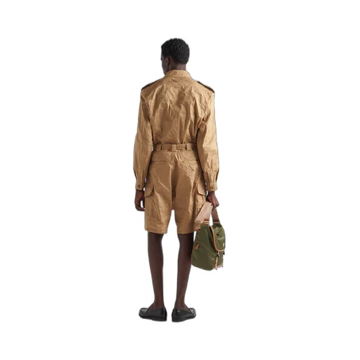 Stretch cotton Bermudas