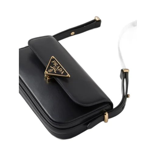 Leather shoulder bag